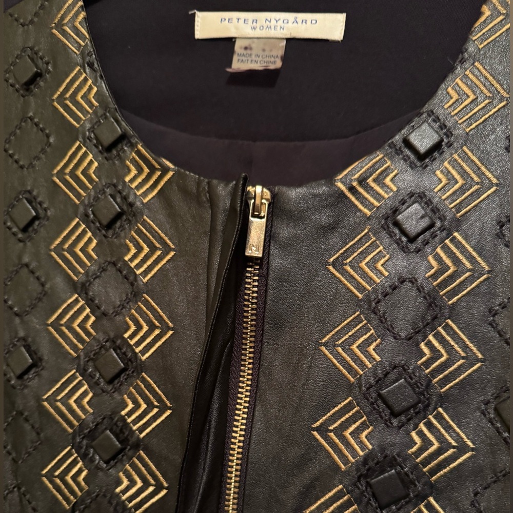 Peter Nygard Leather& Knit Jacket - image 5